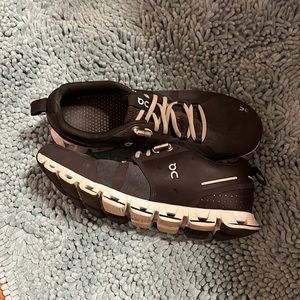 On cloud running shoes